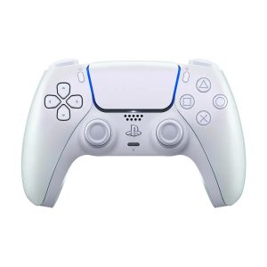 Sony PlayStation 5 Pro 2TB SSD Digital Console with Two Controllers, White and Chroma Pearl DualSense and Dual Controller Charger - Flagship PS5 Pro Console