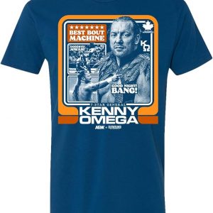 AEW x Clotheslined Kenny Omega - Best Bout Machine (Amazon Exclusive) T-Shirt