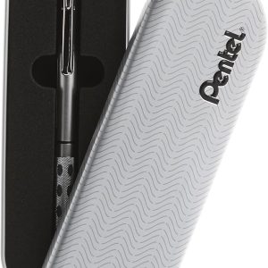 Pentel Graph Gear 1000 Automatic Drafting Pencil, 0.5mm Lead Size, Brushed Metal Barrel, 1 Each (PG1015A)