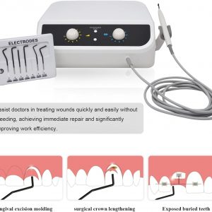 LK-U34pro: Sistema de corte de precisión de alta frecuencia de 30 W para aplicaciones médicas, estéticas y veterinarias - 7 puntas intercambiables