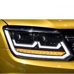 Car Model Parts Compatible For AMAROK Pick-up 2010-2020 Head Lamps Or Headlight Dual Projector FACELIFT