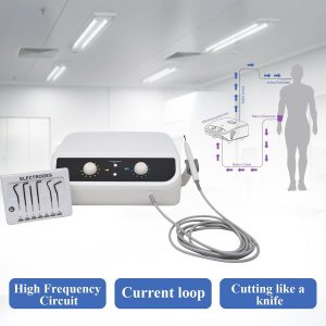 LK-U34pro: Sistema de corte de precisión de alta frecuencia de 30 W para aplicaciones médicas, estéticas y veterinarias - 7 puntas intercambiables