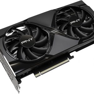 PNY NVIDIA GeForce RTX™ 5060 Ti OC Dual Fan, Graphics Card (8GB GDDR7, 128-bit, Boost Speed: 2692 MHz, SFF-Ready, PCIe® 5.0, HDMI®/DP 2.1, 2-Slot, NVIDIA Blackwell Architecture, DLSS 4)
