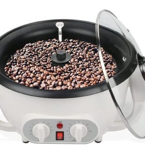 Upgrade Coffee Roaster Machine for Home Use, 110V Household Electric Coffee Bean Roaster with Timer 1200W Roasting Machine Peanut Bean Home Coffee Roaster