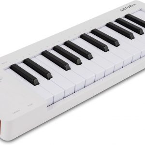 Arturia MicroLab Mk3 - Controlador MIDI universal para producción musical - Blanco