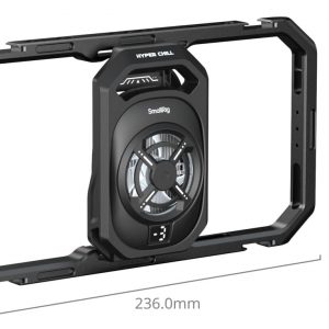 SMALLRIG All-in-One Cooling Dual Handle Phone Cage Kit for iPhone 17/16/Android, 15W Active Cooler & 4-in-1 USB-C Hub, Universal Compatibility 2.5-3.1" Phones, for Live Streaming- 5276