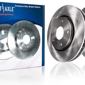 Detroit Axle - Kit de freno delantero para BMW X5 2007-2018 2011-2019 X6 Rotores de freno de disco pastillas de freno de cerámica 2014 2015 2016 2017 Reemplazo: Rotor de 13.07 pulgadas | Rotores de freno de disco Pastillas de freno de cerámica 2012 2013 2014 2015 2016 2017 reemplazo 13.07 pulgadas rotor