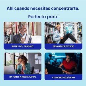 Neuro Memory & Focus - Goma de mascar nootrópico sin cafeína con ginseng cereboost, 60 mg de L-teanina y vitaminas B, suplemento de goma de mascar y claridad mental, sin azúcar, vegano, menta, 54