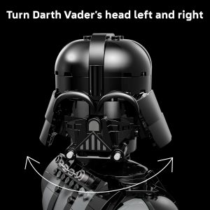 LEGO Star Wars Darth Vader Bust - Collectible Building Set for Adults, Ages 18+ - Star Wars Gift for Men & Women - with Darth Vader Minifigure - Bedroom or Shelf Decor - 75439