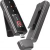 RUIZU Reproductor MP3 USB Tipo-C de 64 GB con Bluetooth 5.3, reproductor de música portátil con clip con radio FM, grabadora de voz, podómetro para deporte, audio digital aleatorio A-B repetición