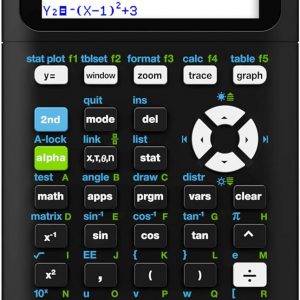 Calculadora gráfica TI84PLSCEBLUBRY de Texas Instruments, Negro