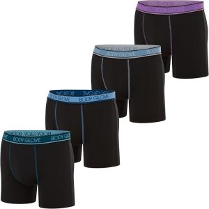 Body Glove Calzoncillos Tipo Bóxer para Hombre Paquetes Múltiples, Ropa Interior de Rendimiento de Ajuste Seco, Bóxers Atléticos Activos Transpirables con Estiramiento