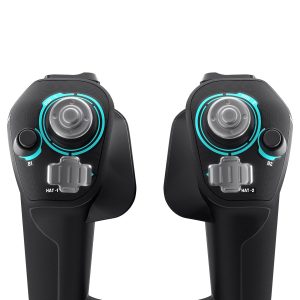 Turtle Beach VelocityOne Flight Universal Control System - Xbox Series X & Xbox Series S, Xbox One & Windows 10 & 11 PCs with Yoke Handle, Throttle Quadrant, Trim Wheel & Rudder Controls | Xbox Series X|S, Xbox One, Windows PC, Complete Controls, Yoke Handle, Throttle Quadrant, Trim Wheel & Rudder Controls, Black