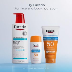 Eucerin Intensive Repair Body Lotion for Dry, Flaky Skin, Urea Enriched Body Moisturizer, 16.9 FL OZ Pump Bottle