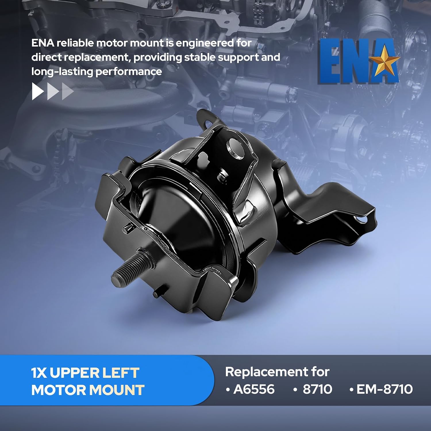 ENA Engine Motor Transmission Mount Set of 5 Compatible with Honda 1996 1997 1998 1999 2000 Civic 1.6L Front Rear Replacement for A6520 A6502 A6556 A6506 A6526