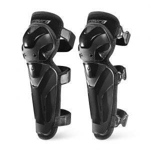 Scoyco Motorcycle Knee and Shin Guards – Motocross Knee Pads Adjustable TPU Protective Gear for Road Cycling | Adjustable Bands Protective Gear for Cycling
