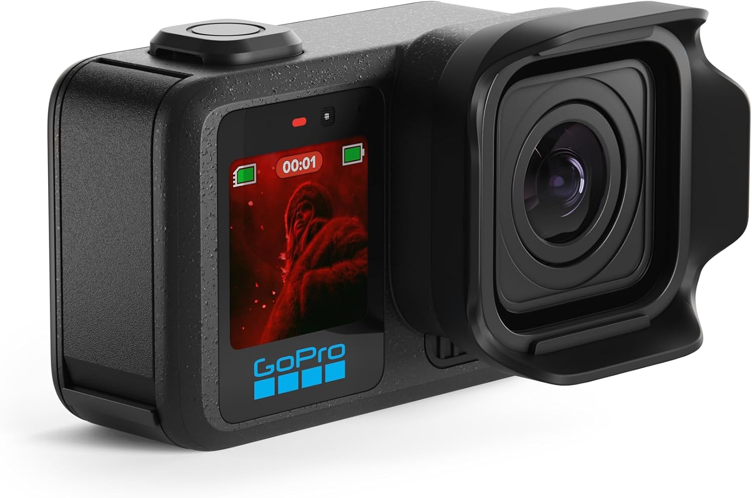 GoPro Mission 1 PRO - Compact Cinema Action Camera with 8K60 Video, 1" Sensor, Advanced Low Light Performance, 50MP Photos, 960fps Slo-Mo, HyperSmooth Stabilization