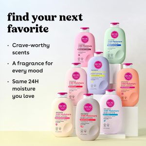 eos Shea Better Loción corporal Vanilla Cashmere, cuidado de la piel con humedad las 24 horas, ligera y no grasosa, karité natural, vegano, loción corporal de vainilla, 16 onzas líquidas