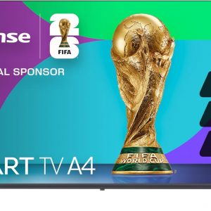 Hisense 40-Inch Class A4 Series FHD 1080p Smart Fire TV (40A4NF) - DTS Virtual: X, Slim Bezel Design, Alexa Built in, Streaming TV, Black
