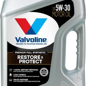 Valvoline Restore & Protect Full Synthetic 5W-30 Motor Oil 5 Quart