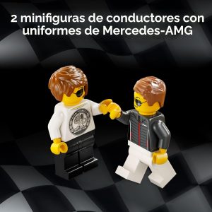 LEGO Speed Champions Mercedes-AMG G 63 y Mercedes-AMG SL 63 Juguetes de Construcción - Coches de Juguete de Juego de Simulación para Niños y Niñas, Edades 10+ Años - Regalos para Navidad - 76924