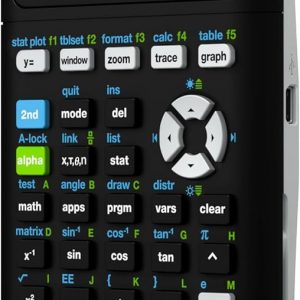 Calculadora gráfica TI84PLSCEBLUBRY de Texas Instruments, Negro