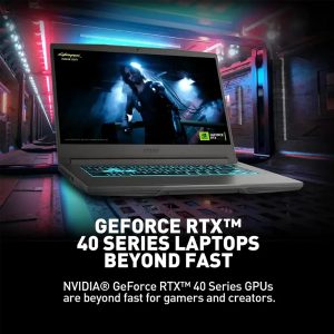 MSI Thin 15 15.6”144Hz portátil para juegos, AMD R5-7535HS, RTX 4050, Windows 11, con HDMI (32GB RAM | SSD PCIe de 1TB)