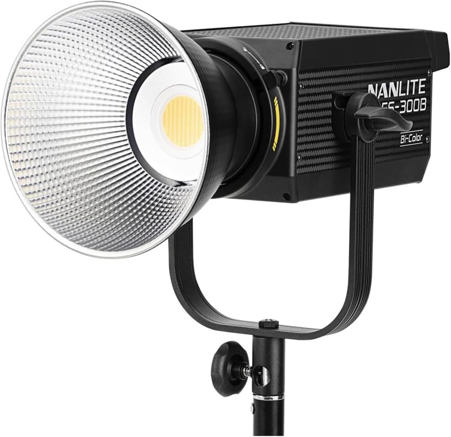 Nanlite FS-300B Foco LED Bicolor de 300W - 2700K-6500K CRI Ajustable 96, Control por App, Luz de Video LED Montura Bowens para Fotografía/Videografía/YouTube/TikTok Creación de Contenido y Transmisión