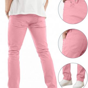 WULFUL Men's Slim Fit Skinny Stretch Comfy Jeans Denim Pants