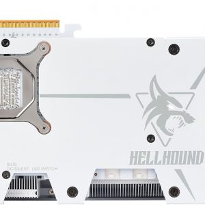 PowerColor Hellhound Spectral White AMD Radeon RX 9070 XT 16GB GDDR6