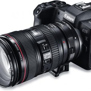 EF-EOS R Lens Mount Adapter Compatible with Canon EF/EF-S Series Lens and EOS R, RP, R3, R5, R6, R6 Mark II, R7, R8, R10, R50, R100 Cameras