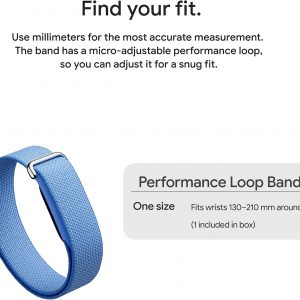 Google Fitbit Air - Screenless Activity Tracker with Fitness, Heart Rate, and Sleep Tracking - Personalized AI-Powered Coaching - Up to 7 Days’ Battery Life - Works with iOS and Android - Lavender
