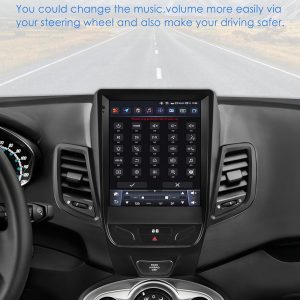 8 Core 6GB+64GB 9.7Inch HD Touchscreen Android 14 Stereo Car Radio Upgrade for Ford Fiesta 2009-2016 Wireless Carplay | Android Auto WiFi GPS Navigation Bluetooth 5.0 AM FM,SWC, Car Tablet