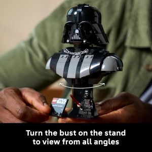 LEGO Star Wars Darth Vader Bust - Collectible Building Set for Adults, Ages 18+ - Star Wars Gift for Men & Women - with Darth Vader Minifigure - Bedroom or Shelf Decor - 75439