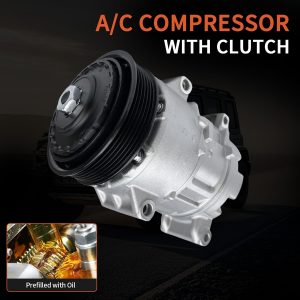 CO 11303C A/C Compressor with Clutch for 2012-2015 Toyota Camry 2.5L 2012-2013 Toyota Camry 3.5L 2009-2012 Toyota RAV4 2.5L