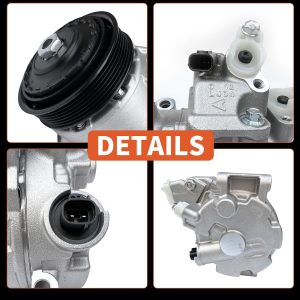 CO 11303C A/C Compressor with Clutch for 2012-2015 Toyota Camry 2.5L 2012-2013 Toyota Camry 3.5L 2009-2012 Toyota RAV4 2.5L