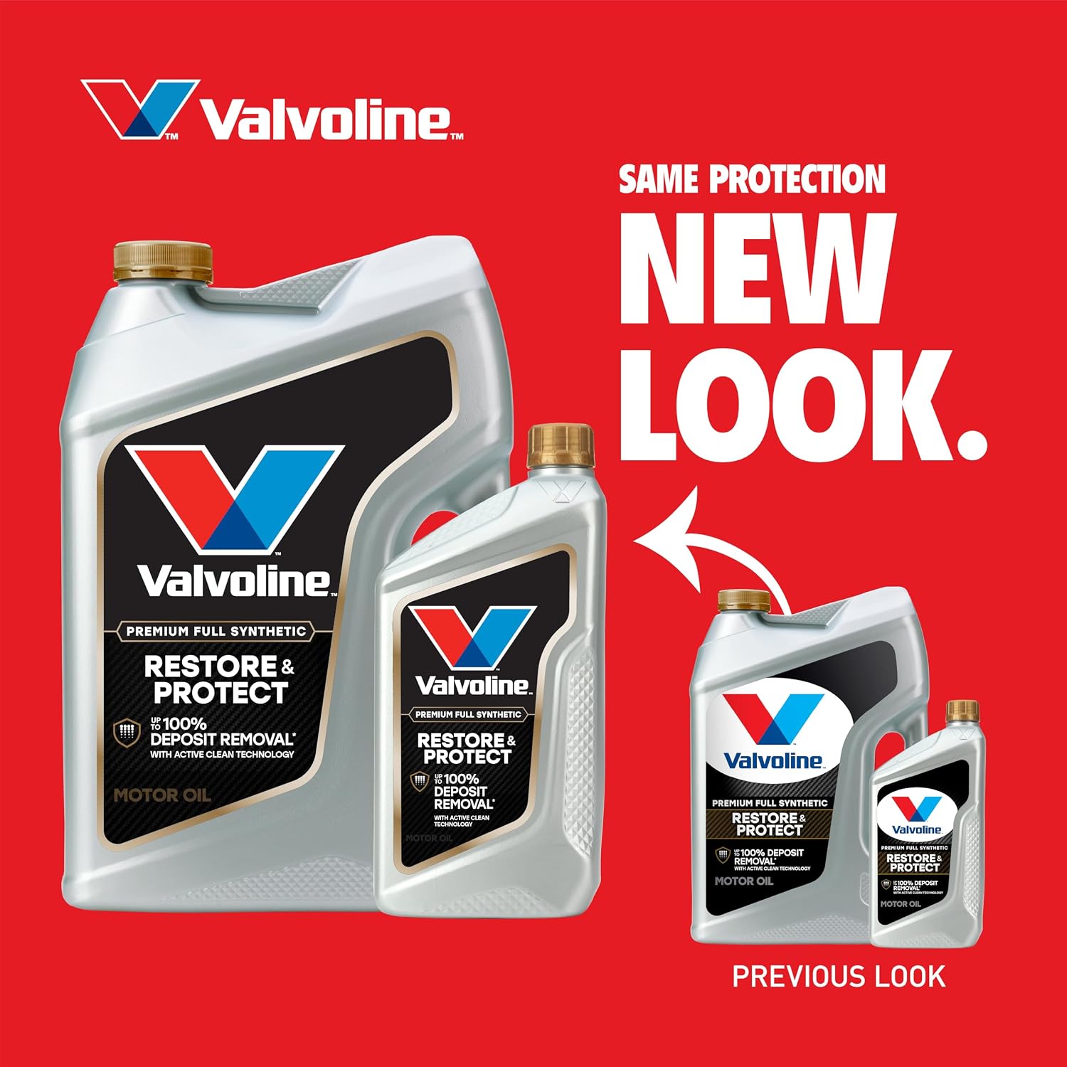Valvoline Restore & Protect Full Synthetic 0W-20 Motor Oil 5 Quart