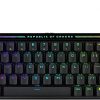 ASUS ROG Falchion Ace HFX Hall Effect Gaming Keyboard – 65% TKL, Dual USB-C, Magnetic Switches, Rapid Trigger, Speed Tap, 8000 Hz Polling, Touch Panel, Portable, Protective Cover, PBT Keycaps - Black