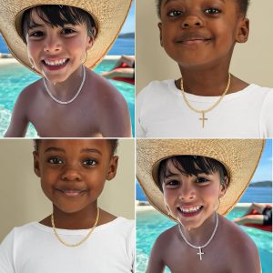 Avotto - Cadena de eslabones cubanos chapada en oro de 14 quilates para hombres y niños, acero inoxidable, collar resistente que no se decolora, joyería de Navidad, regalo, 14/16/18/20/22/24 pulgadas
