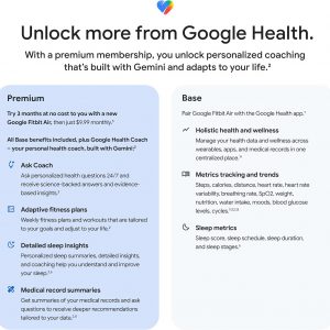 Google Fitbit Air - Screenless Activity Tracker with Fitness, Heart Rate, and Sleep Tracking - Personalized AI-Powered Coaching - Up to 7 Days’ Battery Life - Works with iOS and Android - Lavender