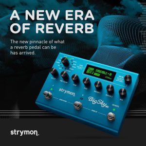 Pedal de efectos para guitarra Strymon BigSky MX Reverb Workstation para guitarra eléctrica y acústica, sintetizadores, voces y teclados