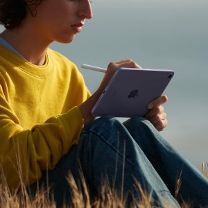 Apple iPad mini (6ª generación): A15 Bionic, pantalla Liquid Retina de 8.3 pulgadas, 64 GB, Wi-Fi 6 + 5G Cellular, cámara frontal de 12 MP/cámara trasera de 12 MP, Touch ID, duración de batería de