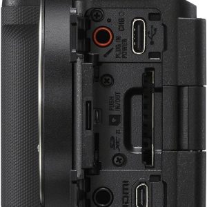 Sony Alpha ZVE10 II - APS-C - Cámara con lente intercambiable, sin espejo, para creadores de contenido - color negro - con lente | 26MP Aps-C Exmor R Sensor, 4k/60p Video, Fast Hybrid Af, Vari-Angle Flip-Out LCD, Includes E Pz 16-50mm Oss Ii Lens
