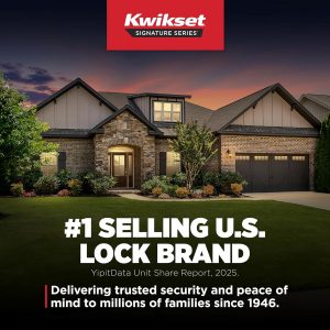 Kwikset Singapore Entry Door Handle with Lock and Key, Secure Keyed Reversible Lever Exterior, For Front Entrance and Bedrooms, Matte Black, Pick Resistant Smartkey Rekey Security and Microban