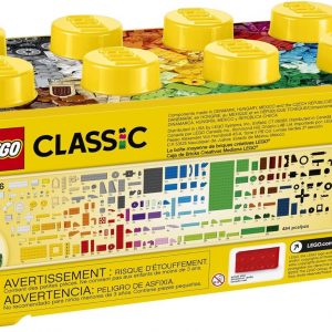 LEGO Classic Medium Creative Brick Box 10696 - Juego de bloques de construcción, con almacenamiento, incluye tren, automóvil y una figura de tigre, para personas de 4 a 99 años