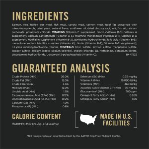 Purina Pro Plan - Alimento para perros de raza grande con piel y estómago sensibles con probióticos, fórmula de salmón y arroz, bolsa de 34 libras