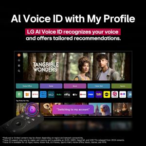 LG 65-Inch Class OLED evo AI 4K C5 Series Smart TV w/Dolby Atmos, Dolby Vision, HDR10, AI Super Upscaling 4K, Filmmaker Mode, Wow Orchestra, Alexa Built-in (OLED65C5PUA, 2025)