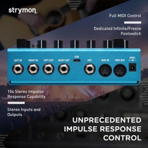 Pedal de efectos para guitarra Strymon BigSky MX Reverb Workstation para guitarra eléctrica y acústica, sintetizadores, voces y teclados