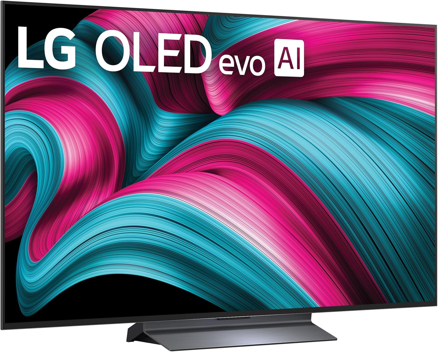 LG 55-Inch Class OLED evo AI 4K C5 Series Smart TV w/Dolby Atmos, Dolby Vision, HDR10, AI Super Upscaling 4K, Filmmaker Mode, Wow Orchestra, Alexa Built-in (OLED55C5PUA, 2025)