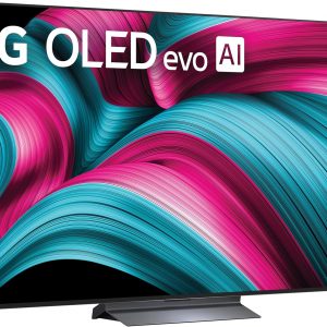 LG 65-Inch Class OLED evo AI 4K C5 Series Smart TV w/Dolby Atmos, Dolby Vision, HDR10, AI Super Upscaling 4K, Filmmaker Mode, Wow Orchestra, Alexa Built-in (OLED65C5PUA, 2025)